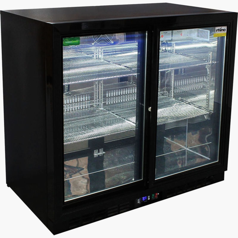 Bar Fridge | 2 Door | Energy Efficient Combo showing an energy rating of 10 out of 10 stars